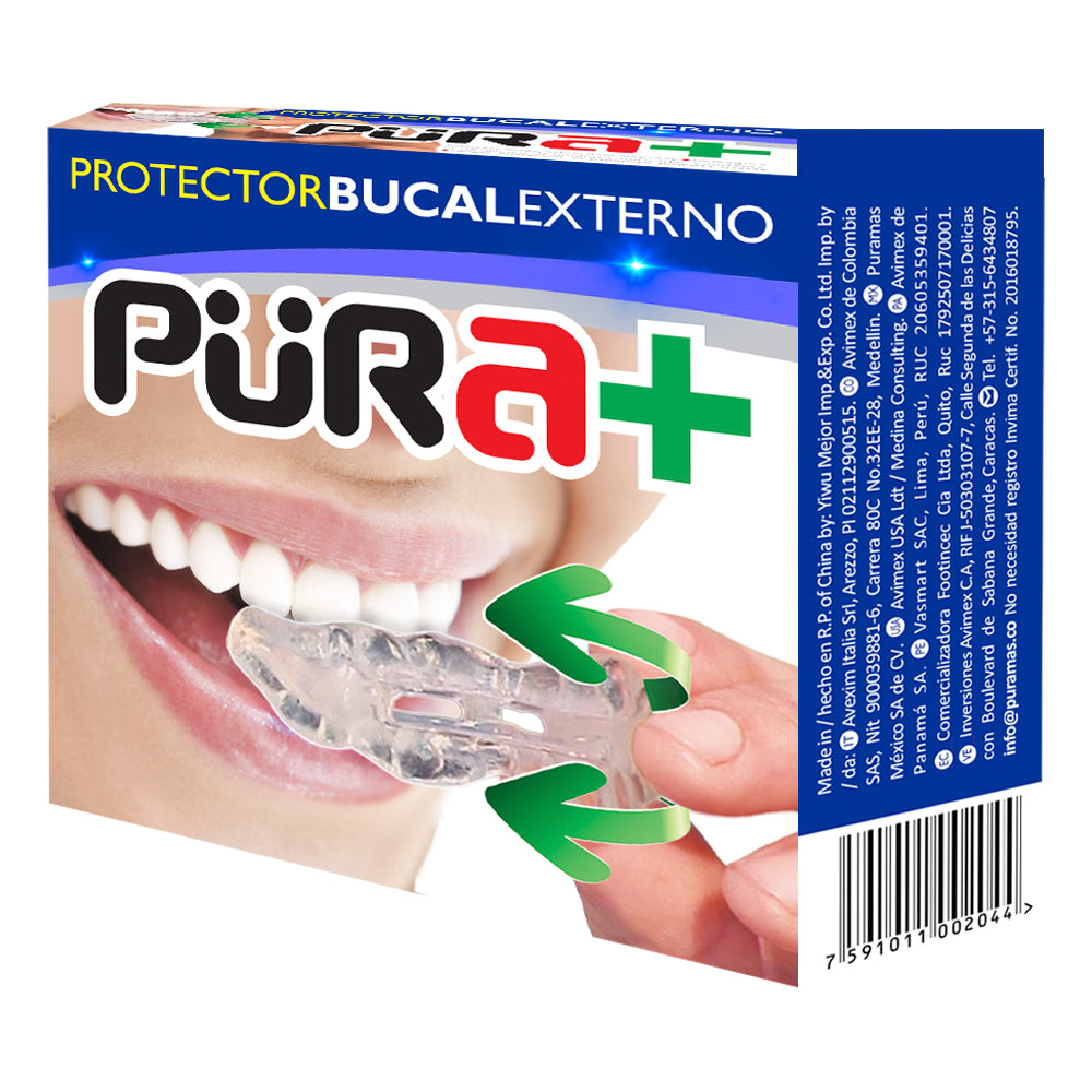 Protector Bucal Externo | Pura+
