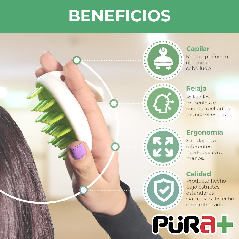 Masajeador Head Roll - X2 Und | Pura+