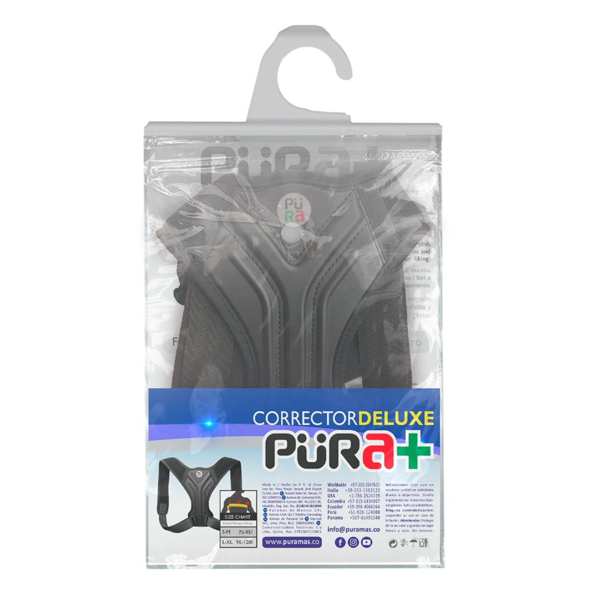 Corrector Postura - Premium | Pura+