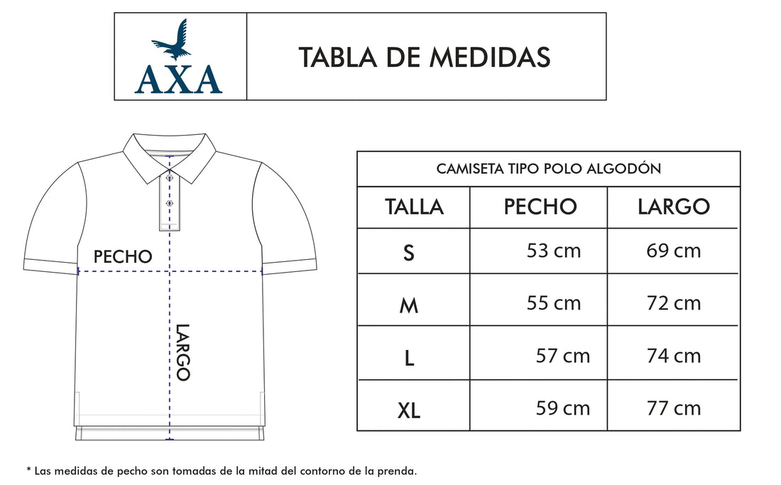 Camiseta Polo - Basic | AXA