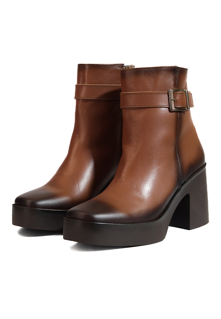Bota Casual Cuero -Cintia | Ocai