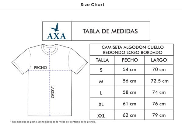 Camiseta Cuello Redondo - Custom | AXA