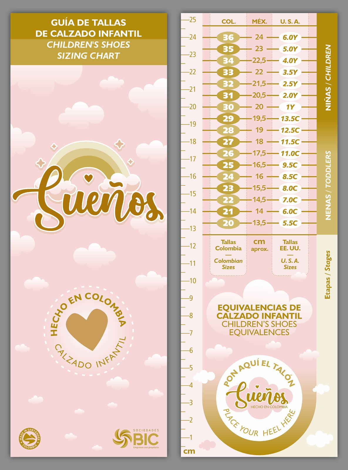 Sandalia para Niña - SS 241004 | SUEÑOS SHOES