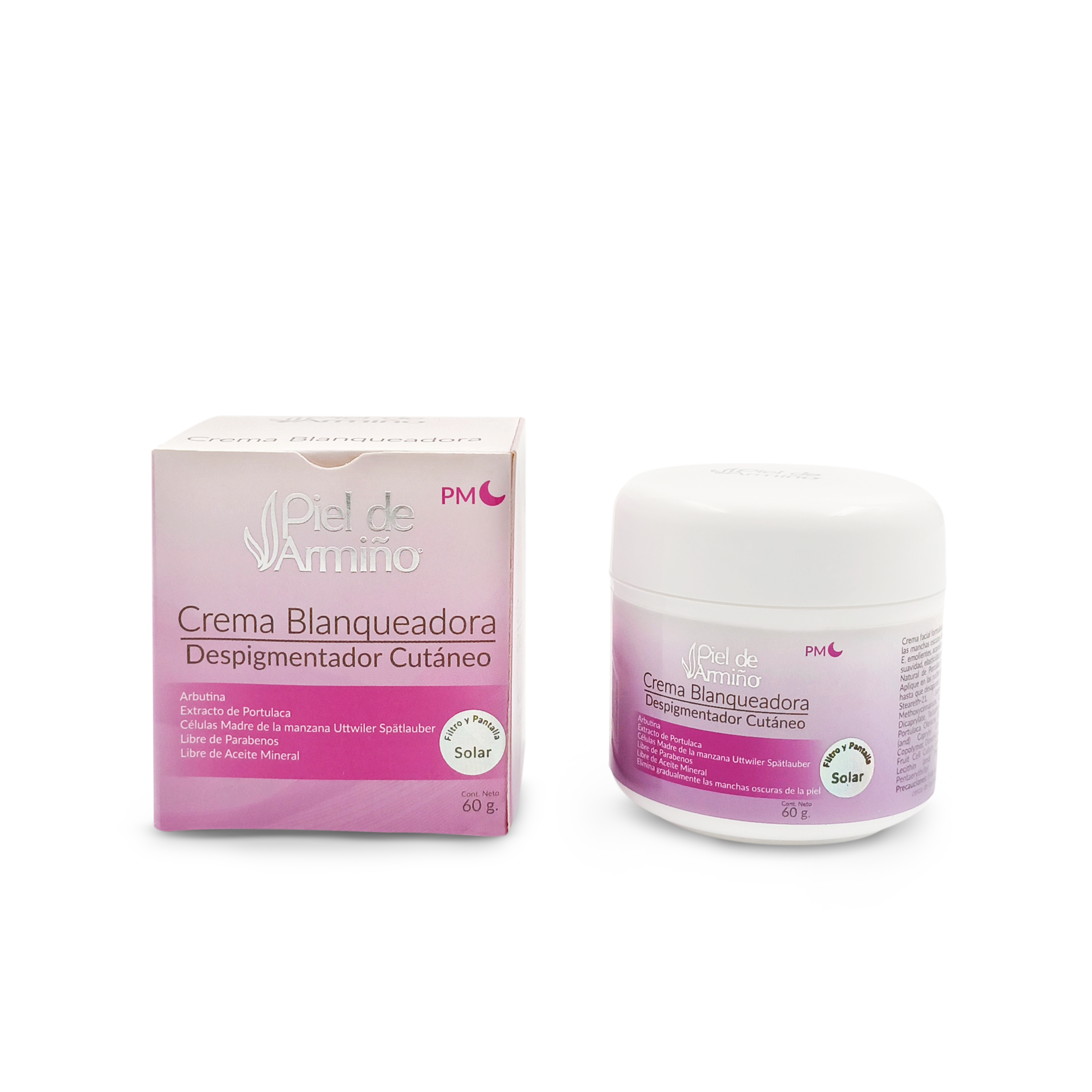 Combo - Crema Hidratante Facial + Crema Blanqueadora Origen | Piel de Armiño